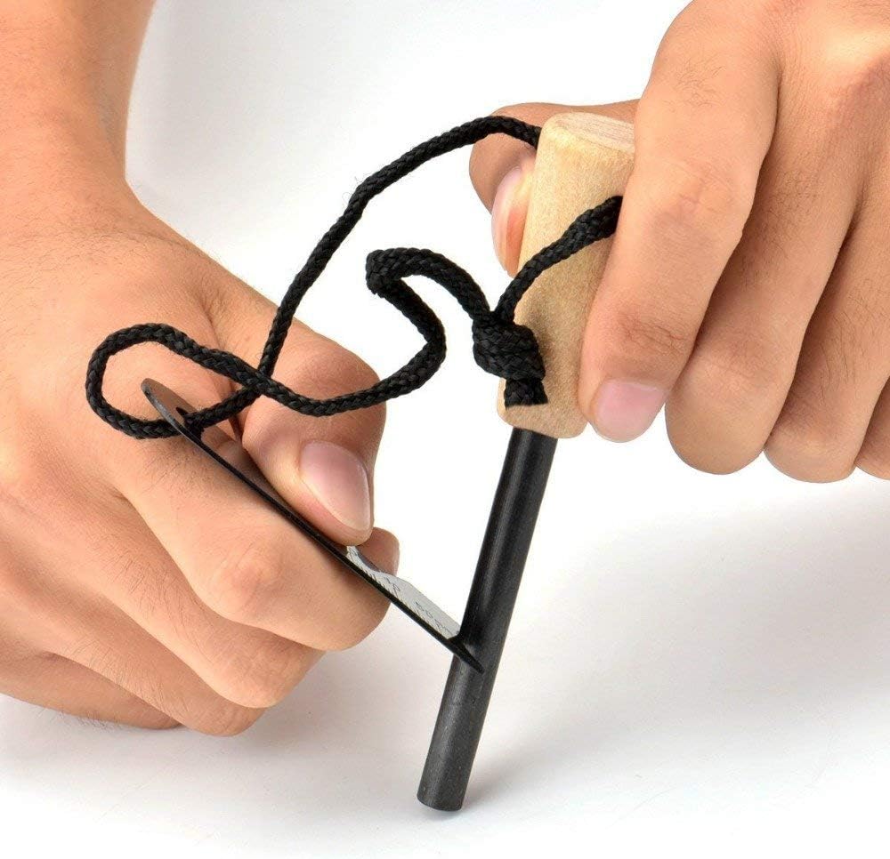 Encendedor de Pedernal Ember Rock: ¡La Chispa Perfecta para tus Aventuras al Aire Libre!