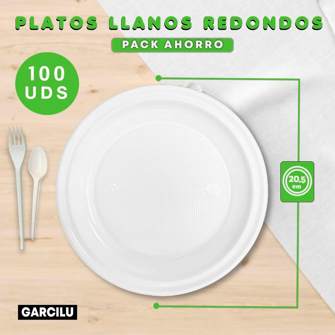 Set de Cubiertos y Vajilla Reutilizables GARCILU: La Solución Sostenible y Elegante para Tus Reuniones