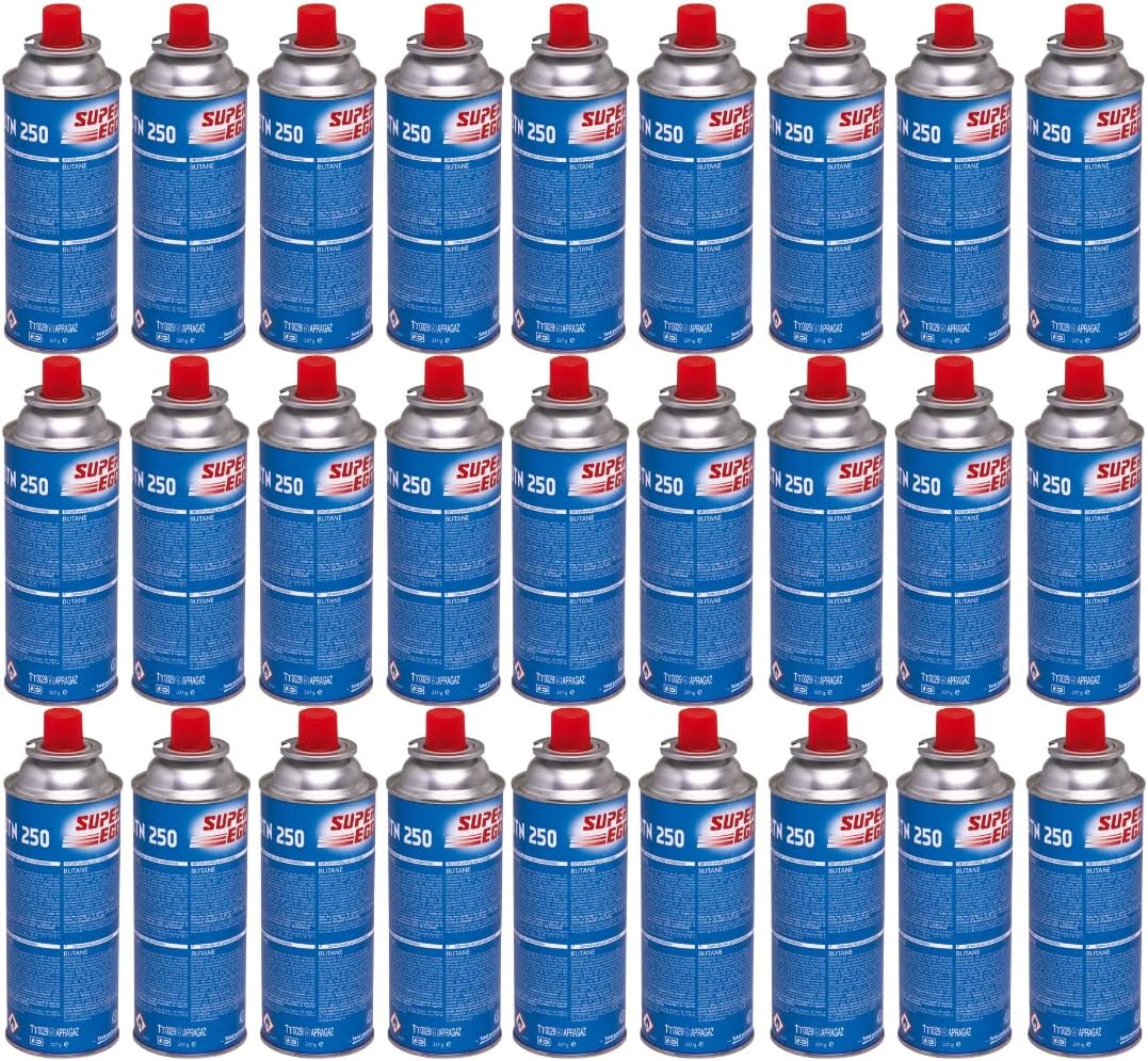 Pack de Cartuchos de Gas Butano SuperEgo 227g (28 Unidades)