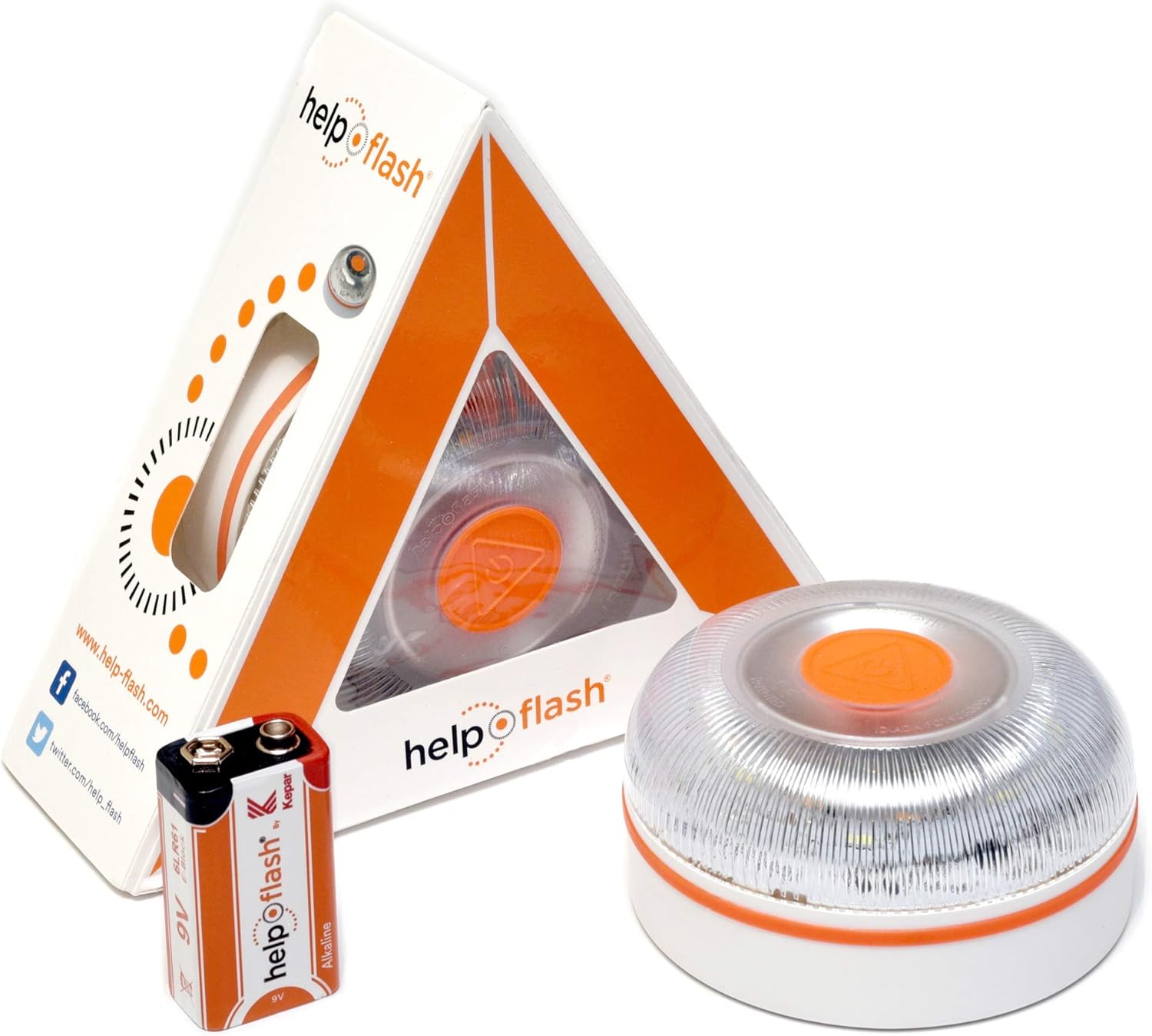 Luz baliza de emergencia coche Homologado DGT obligatorio 2026 V16 Help Flash