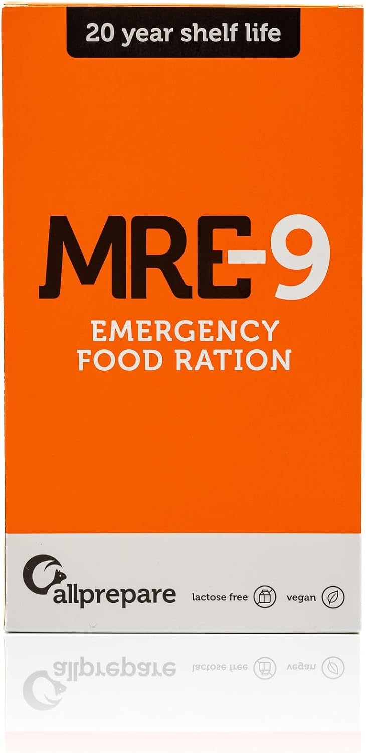 Allprepare Ración de Emergencia – Kit Alimenticio con Vitaminas (Larga Vida)
