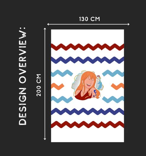 Nami Single Blanket - Fleece