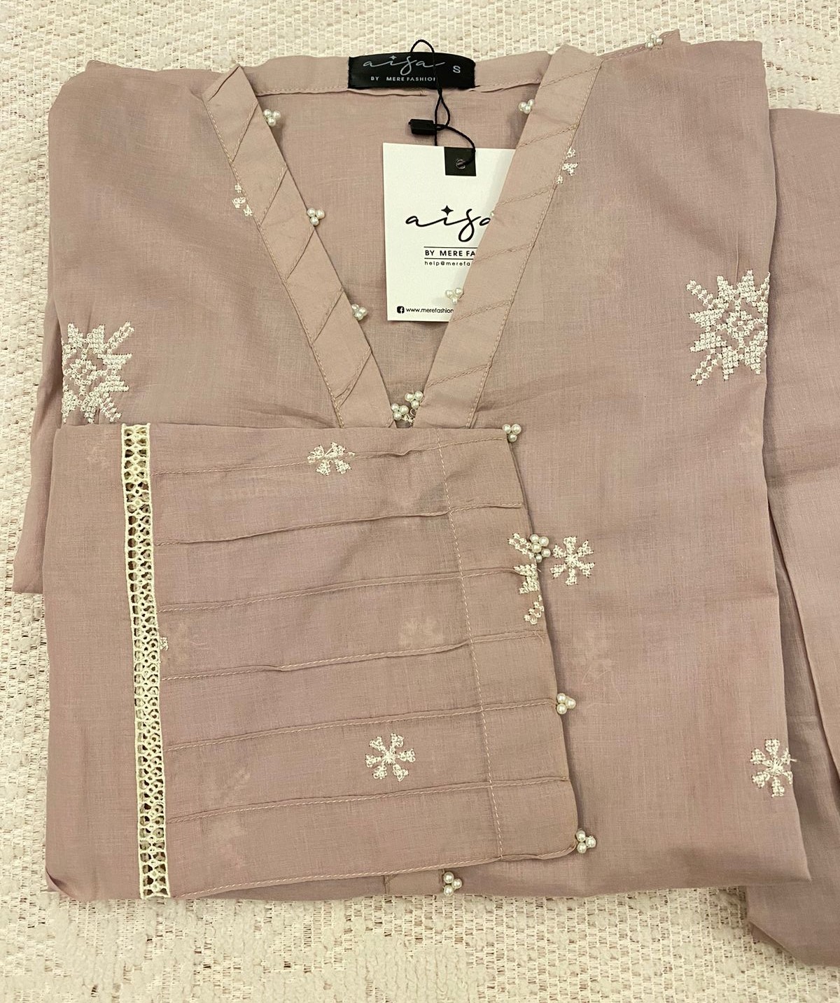 T Pink Digital Emb 2 pc suit