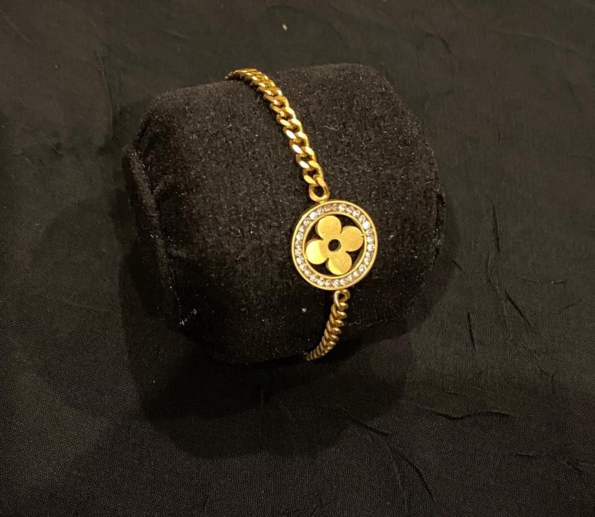 Gold Chain Bracelet BR-7