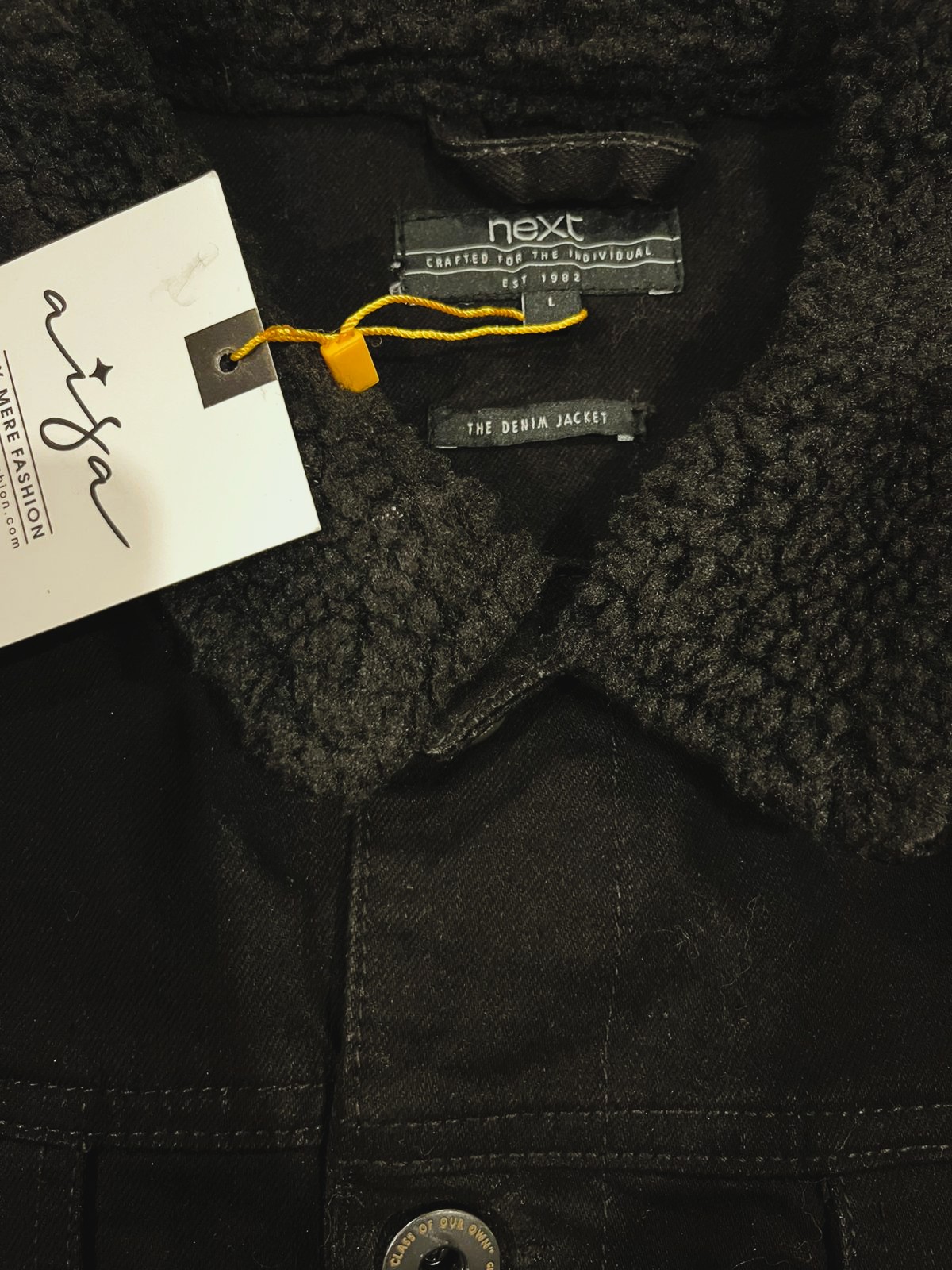 Black Denim Jacket MJ-1