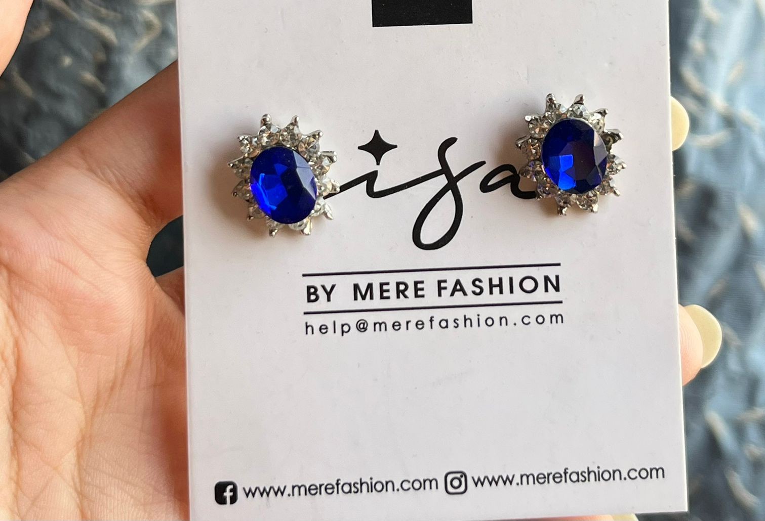 Elegant Sapphire Earrings ER-17