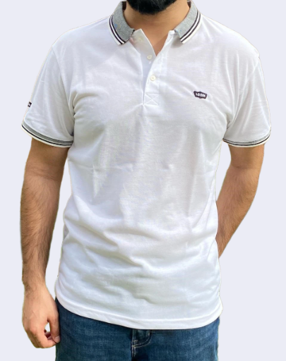 Polo Shirt WHITE MT-3