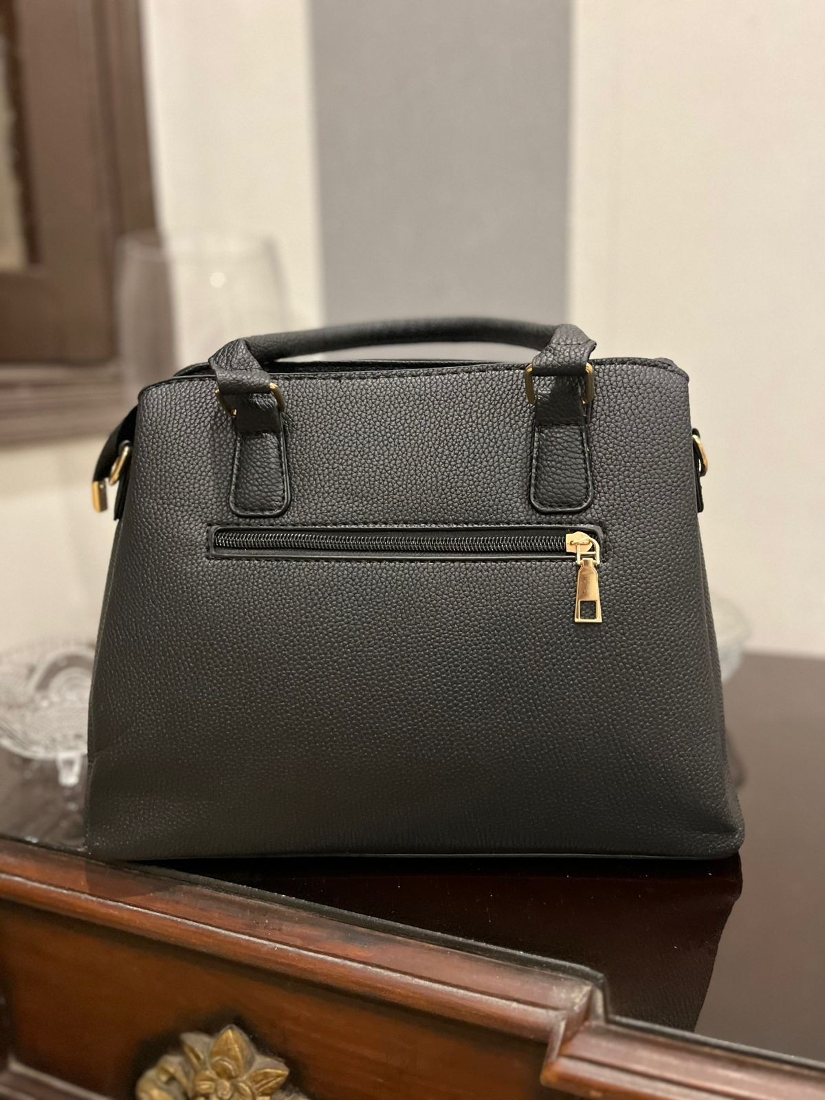Elegant Black Handbag AB-7
