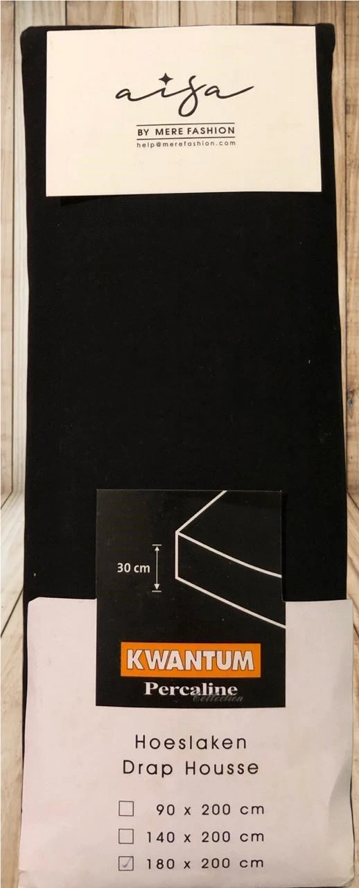 Black Fitted Sheet FT-1