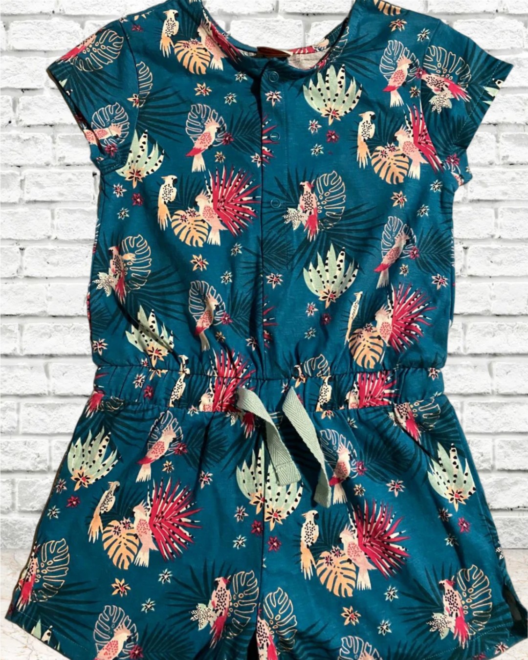 Children’s Tropical Print Romper GT-9
