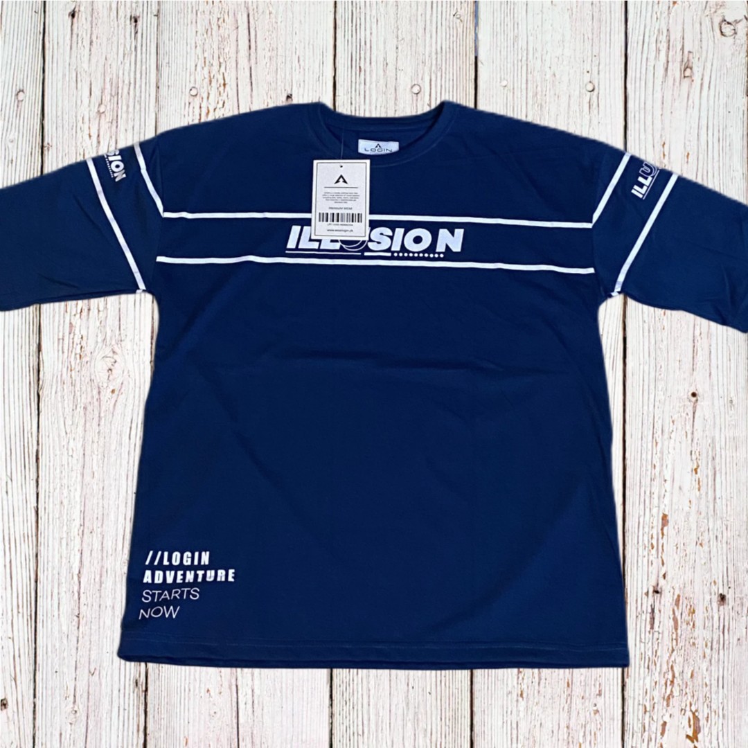 Drop Shoulder Tee "ILLUSION" MT-5
