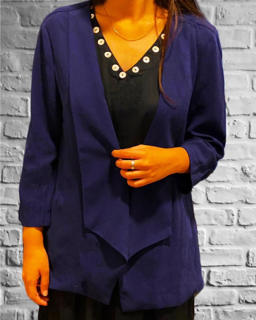 Blazer, Single Breasted NAVY (Blazer Only) WB-1