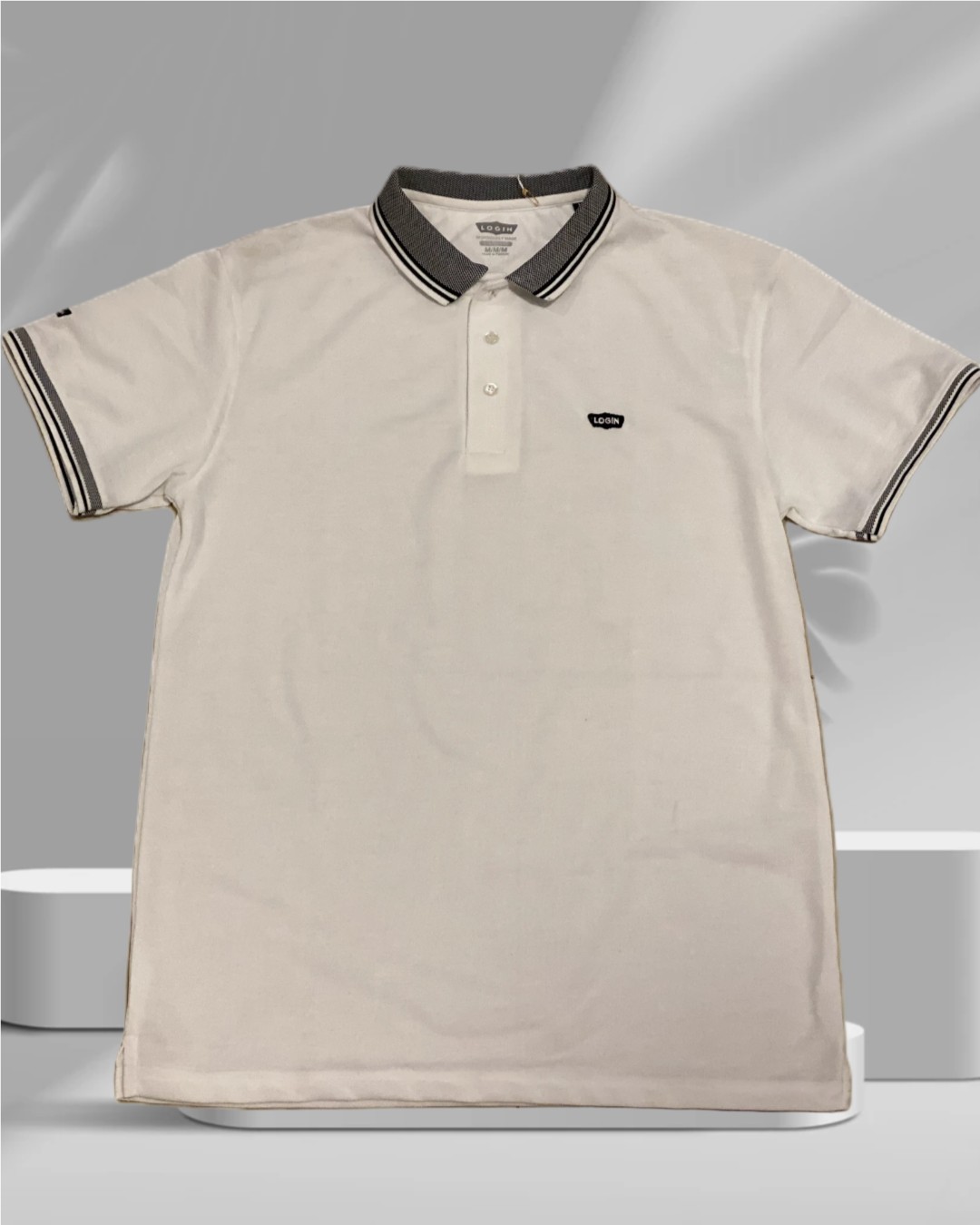 Polo Shirt WHITE MT-3