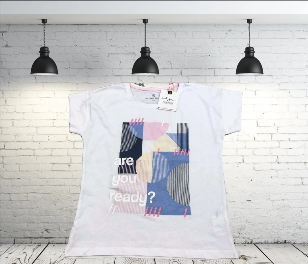 White Graphic T-Shirt GT-26