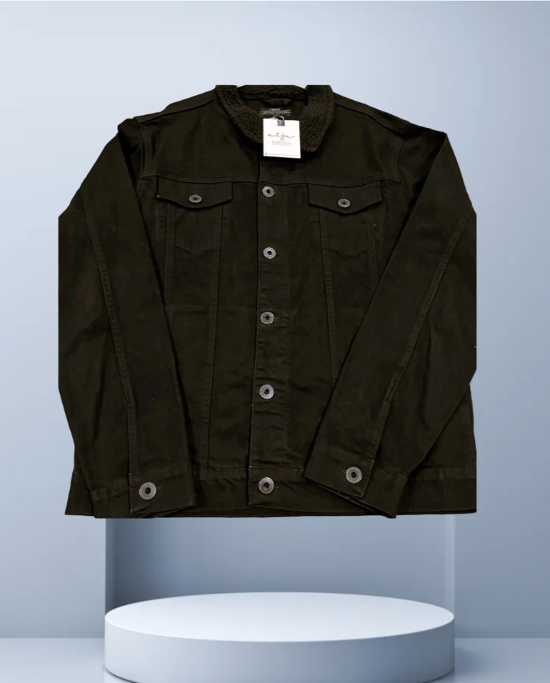 Black Denim Jacket MJ-1