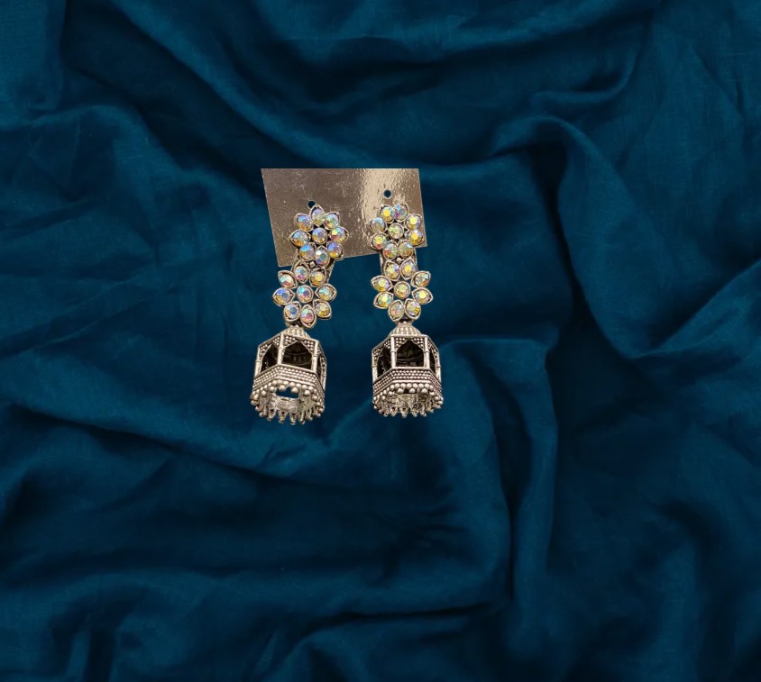 Double flower jhumka JKH-1