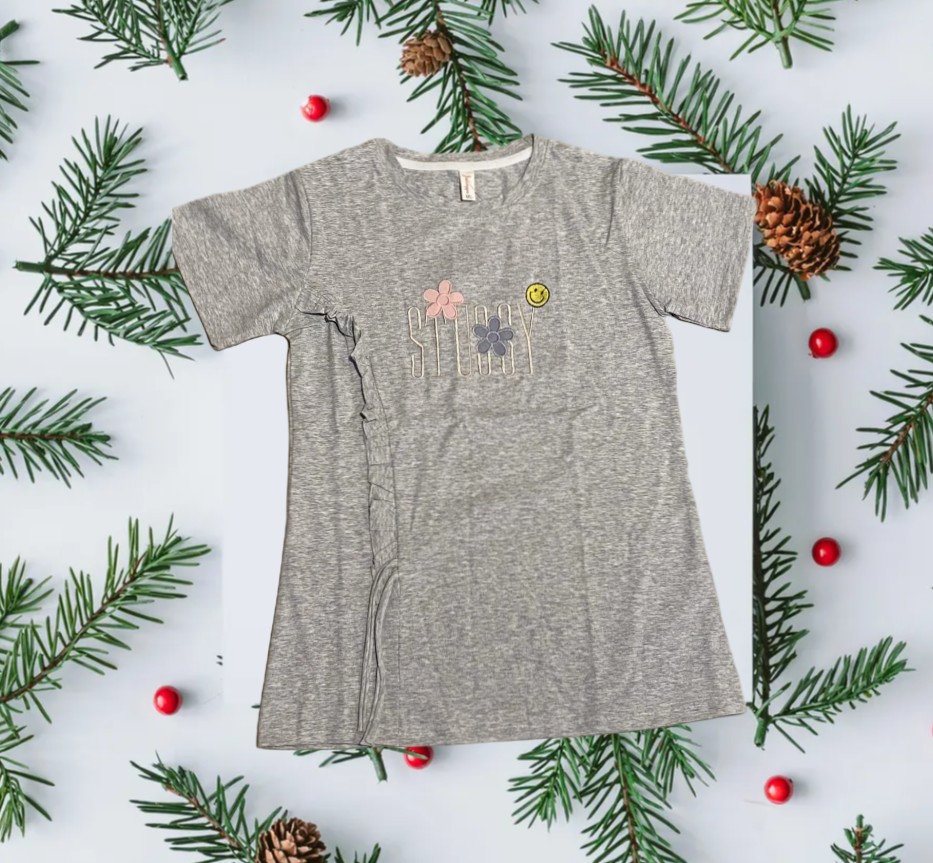 T-Shirt Short Sleeve GREY GT-32