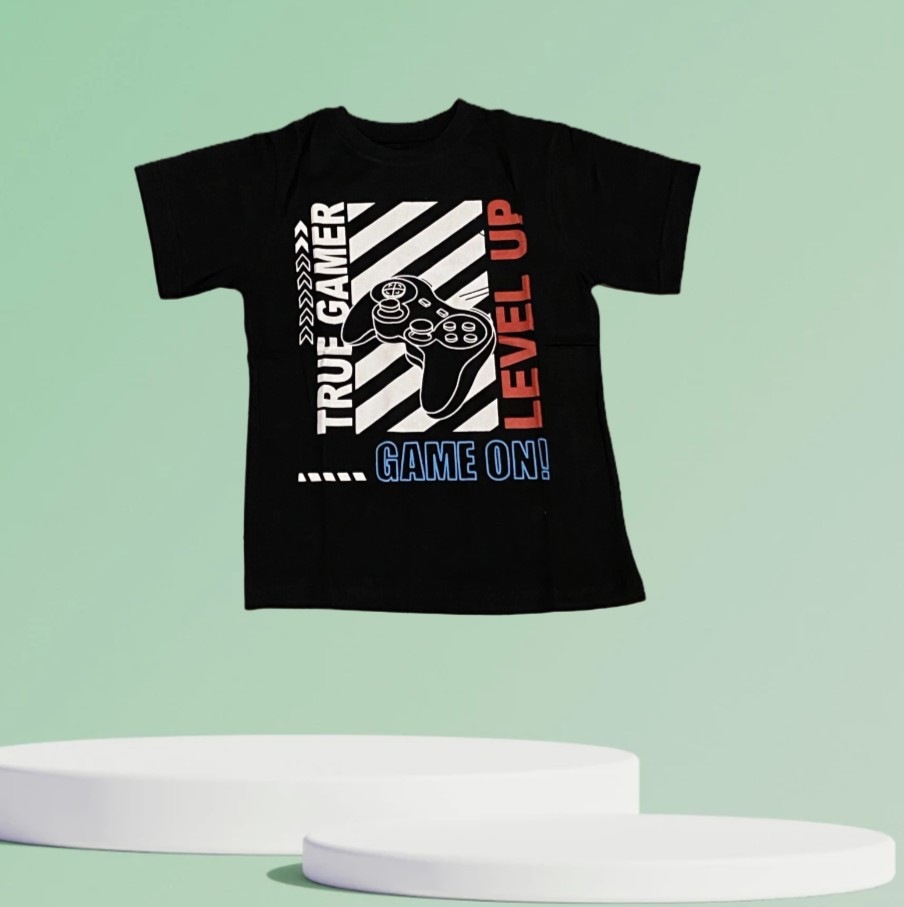 T-Shirt Short Sleeve BLACK BT-6