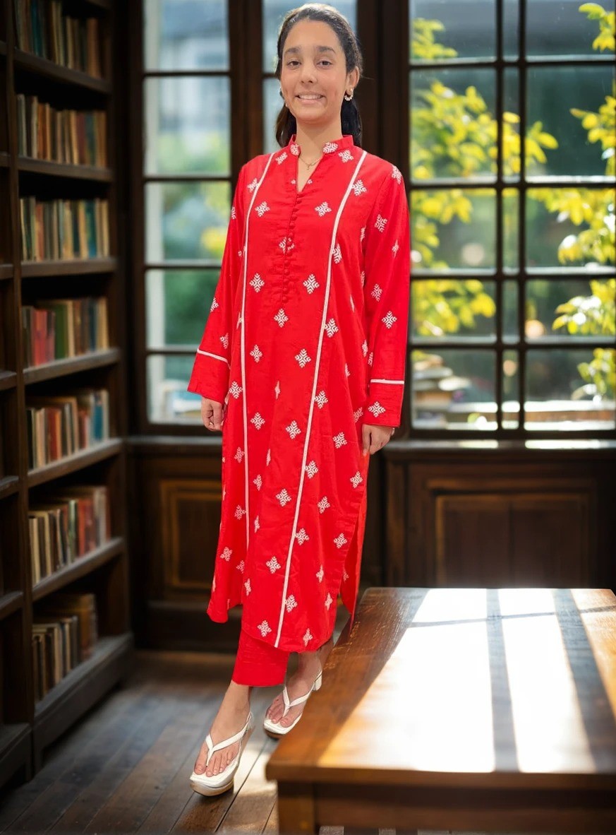 Digital Embroidery 2 pc shalwar suit WDS-7