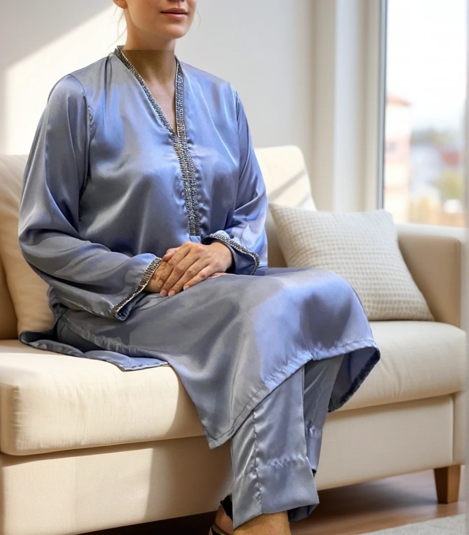 Ice Blue 2 pc shalwar suit WDS-6