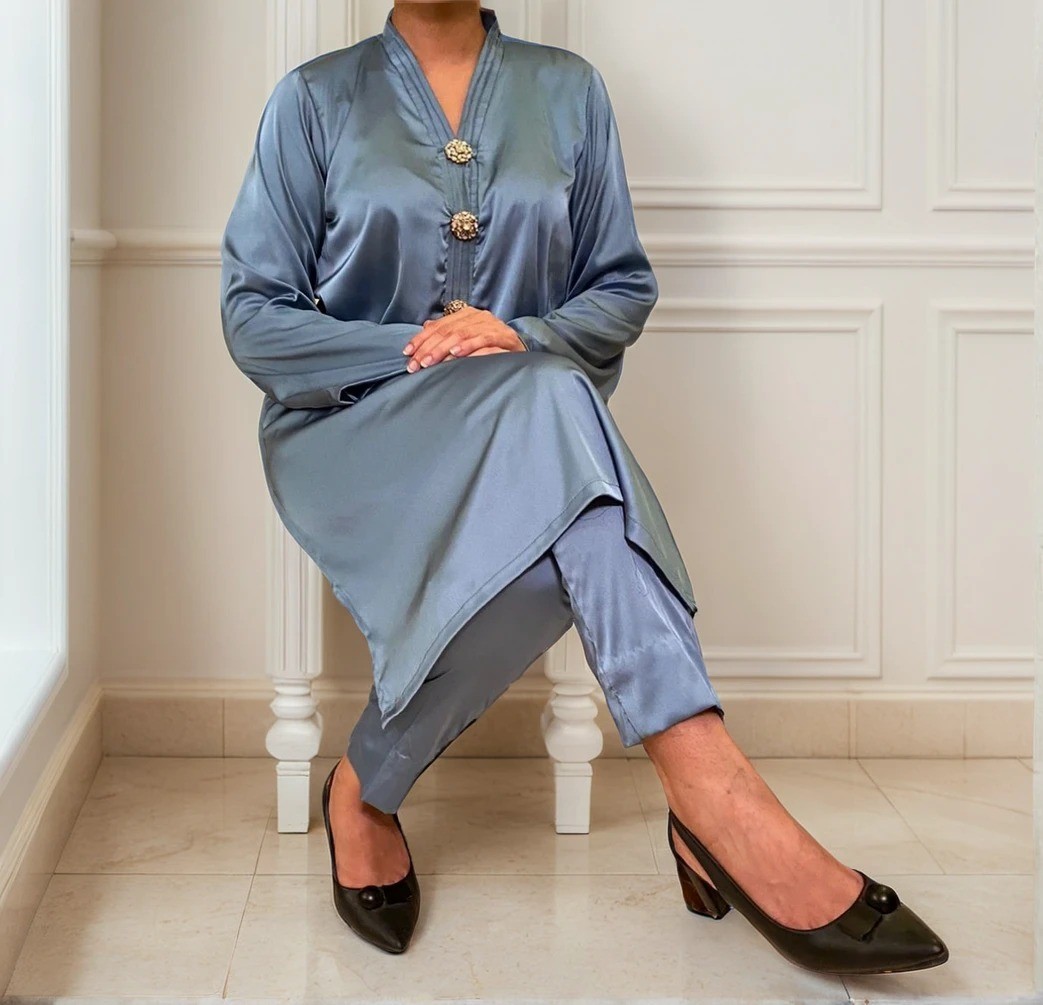 Ice Blue 2 pc shalwar suit WDS-4