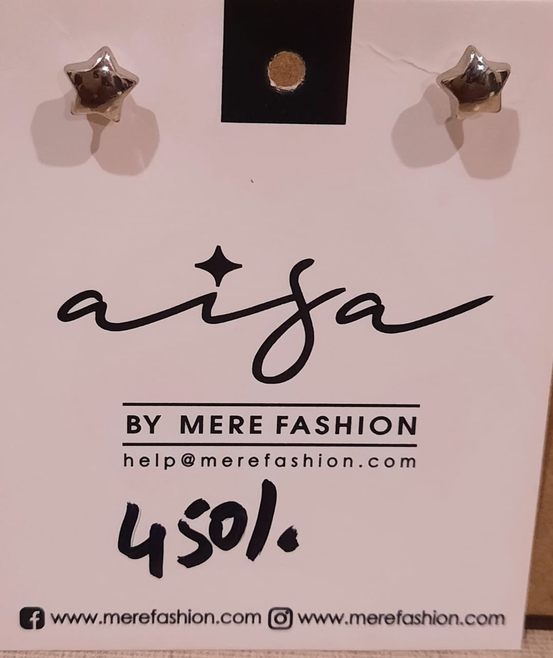 Star Shaped Earrings