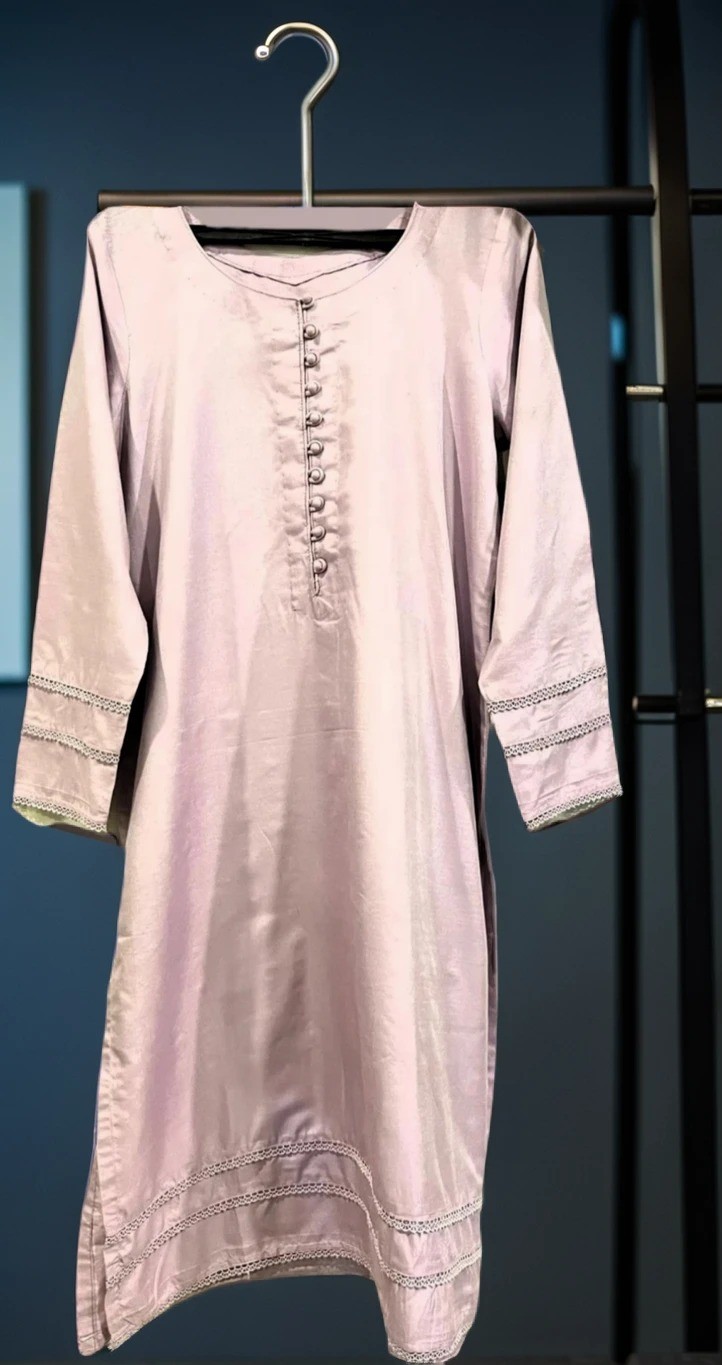 Lilac Trendy comfortable 2 pc shalwar suit WDS-13