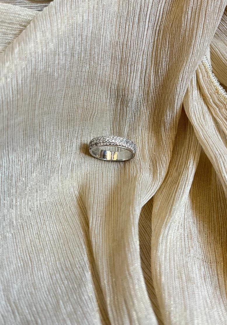 Silver Diamond Ring RNG-6