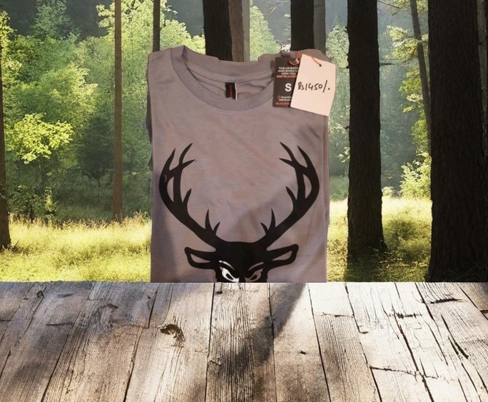 Graphic Deer Short Sleeve T-Shirt MT-28