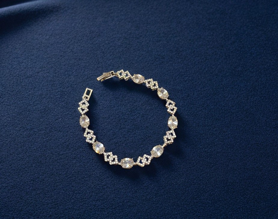 Elegant Diamond Bracelet BR-9