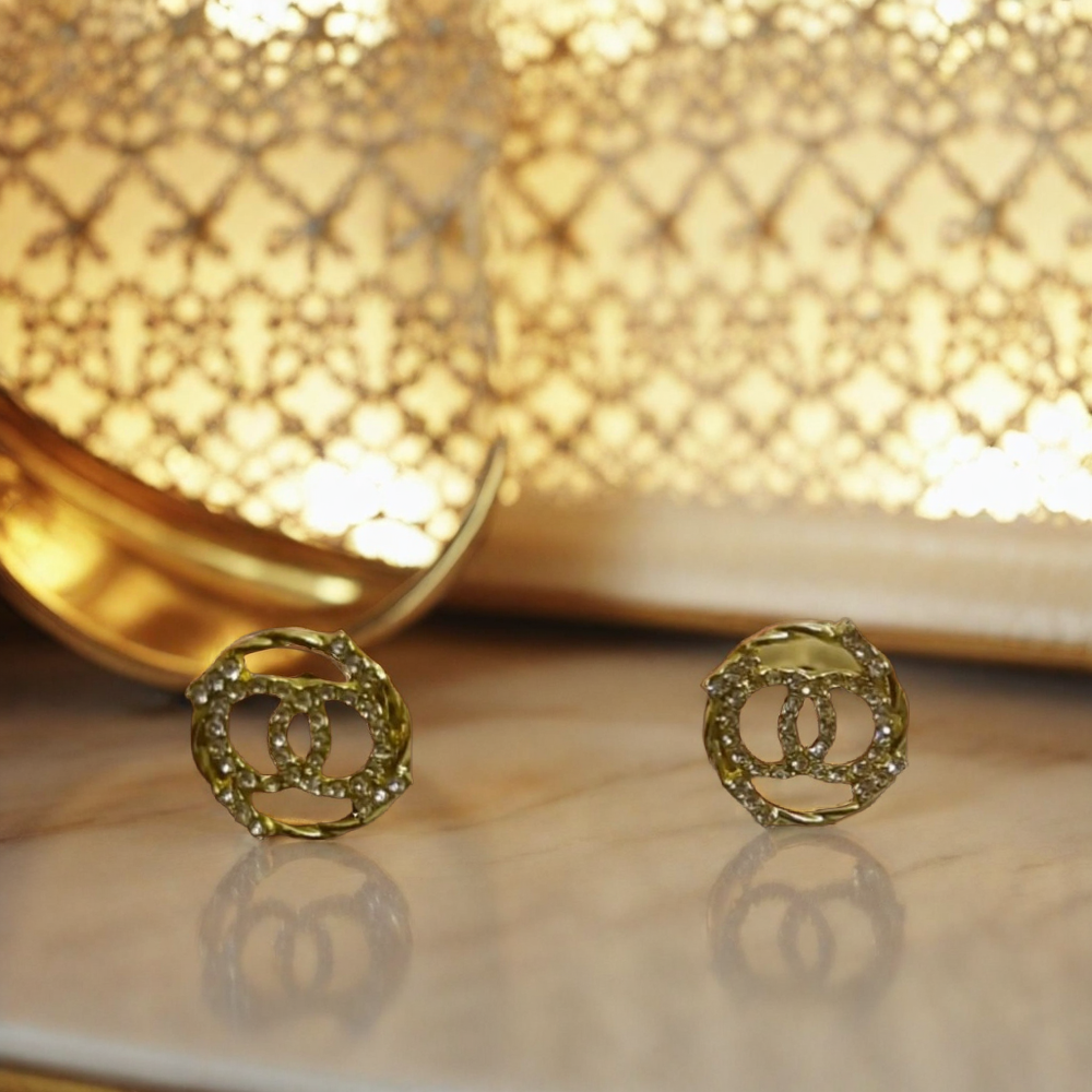 Blinky Circle  Earrings ER-1