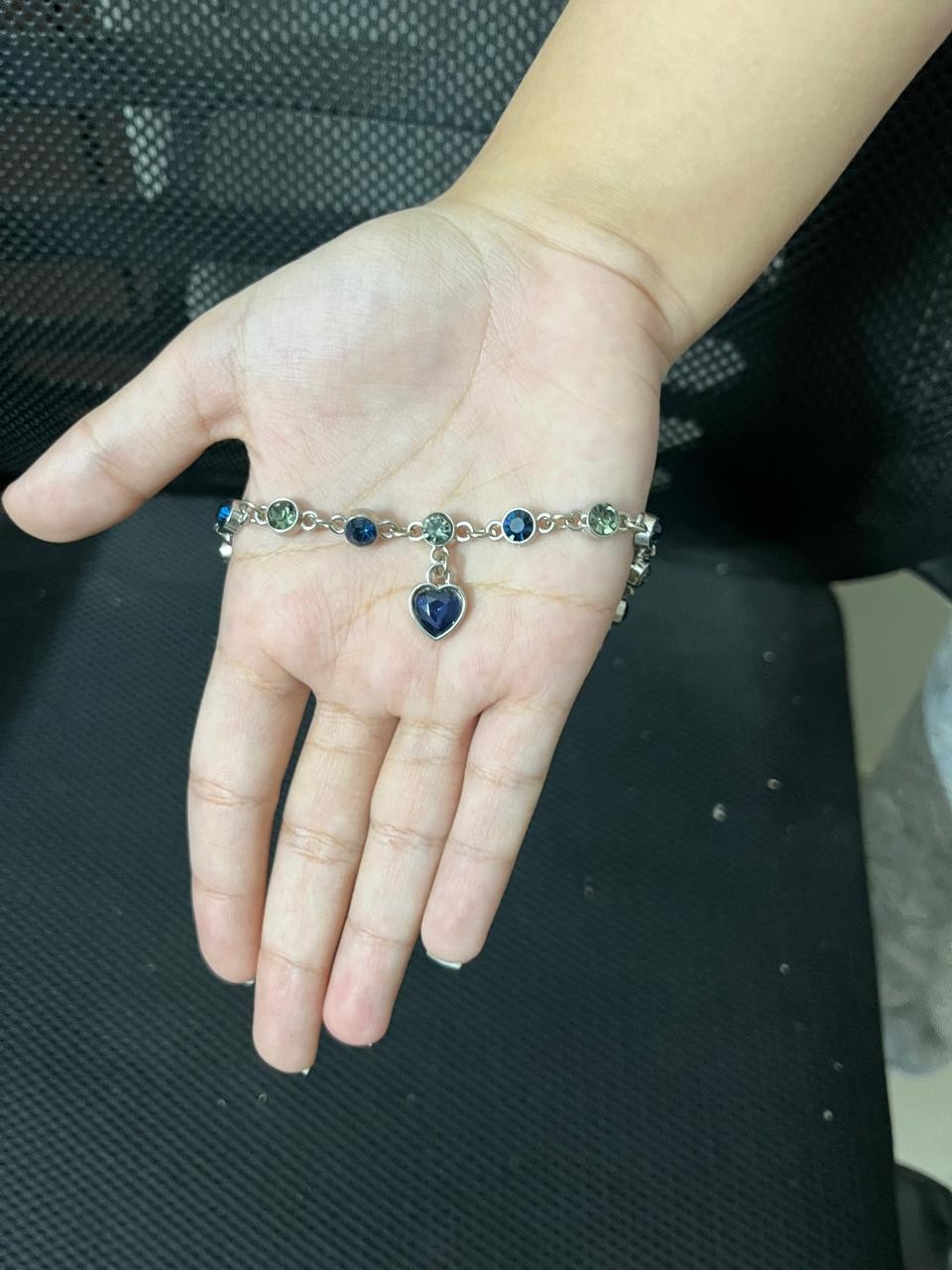 Blue Silver Bracelet BR-12