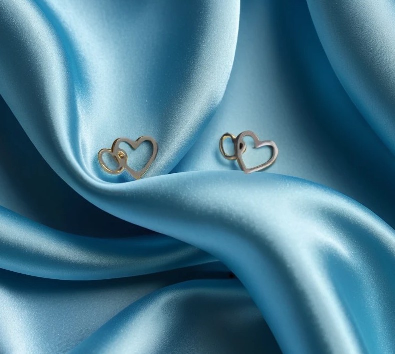 Interlocking Heart Earrings ER-11