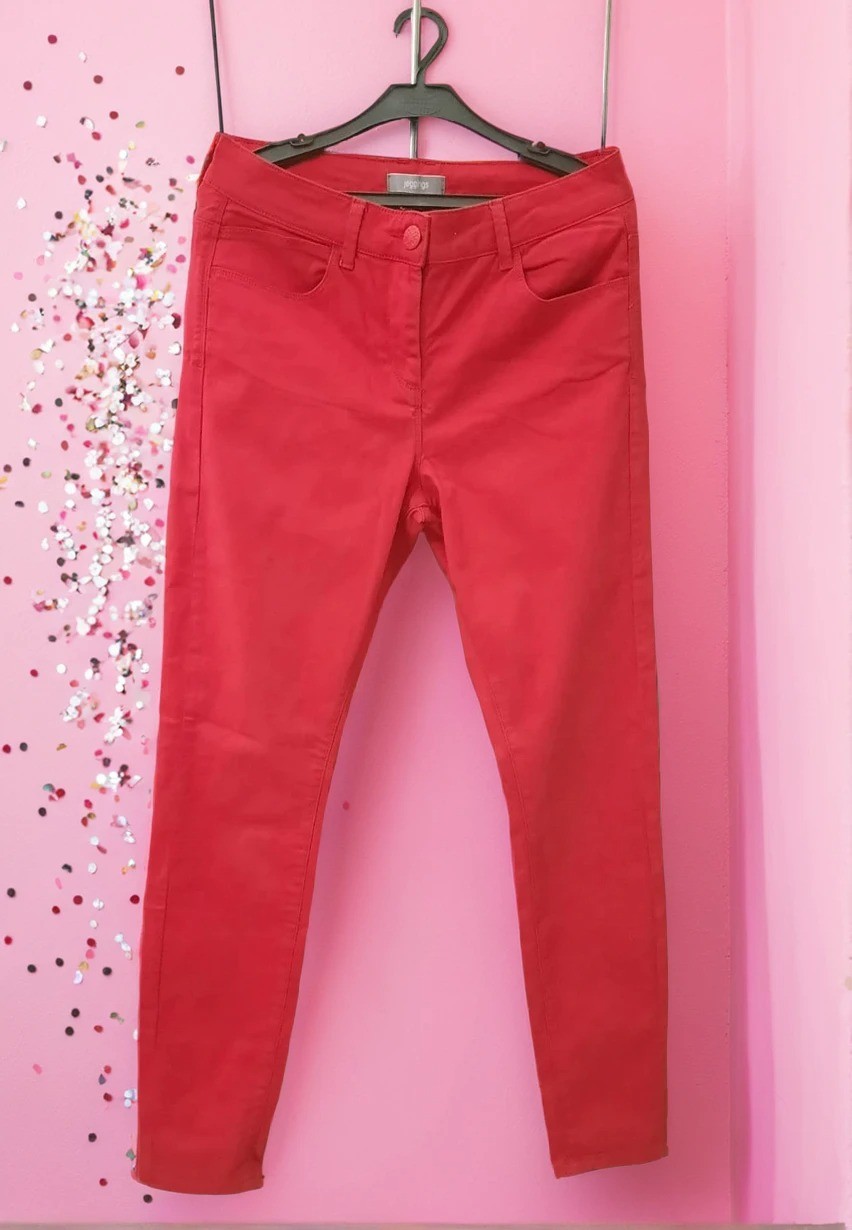 Red Skinny Jeans (Jegging) LT-3