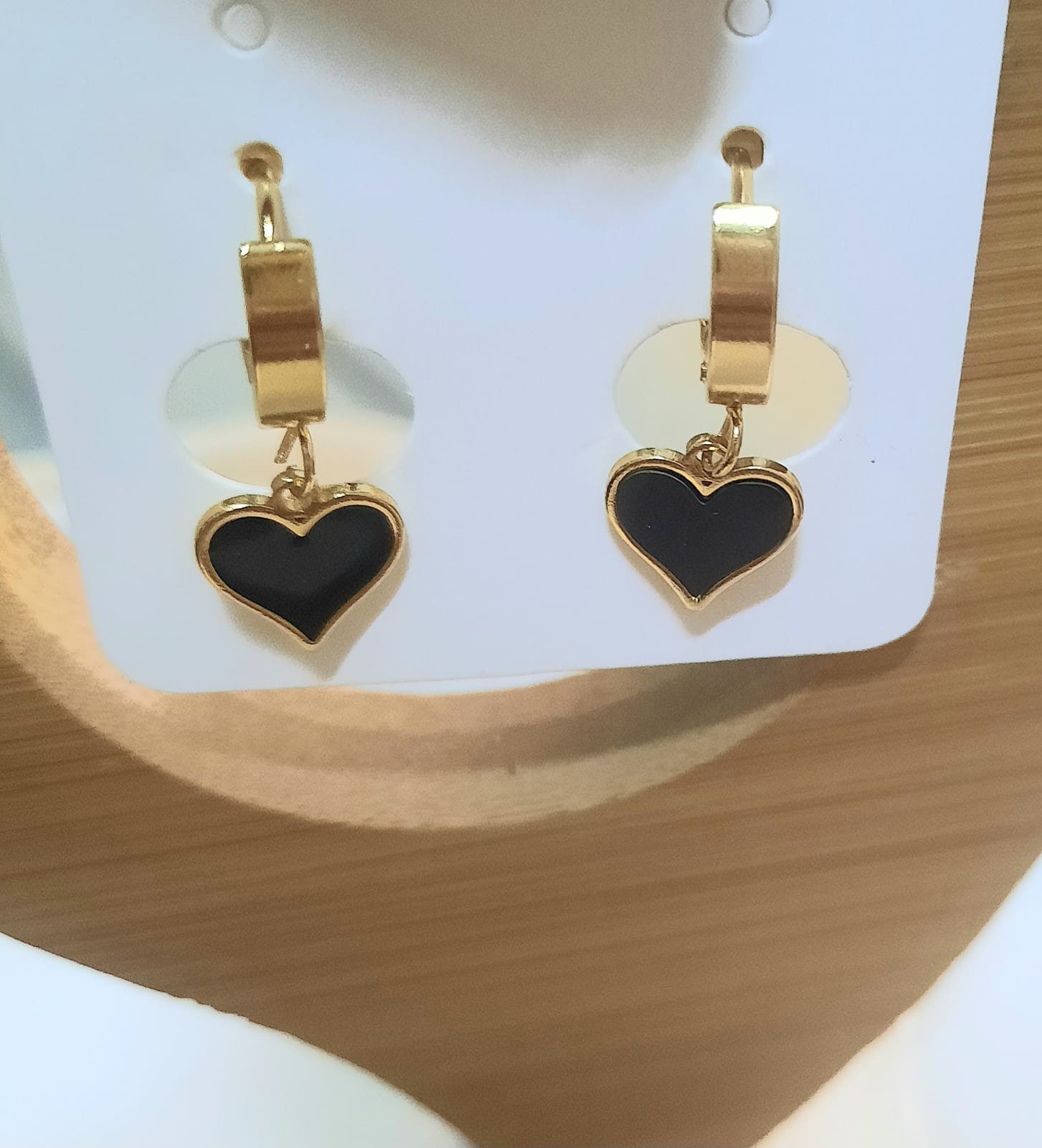Stainless Steel Heart Earrings ER-43