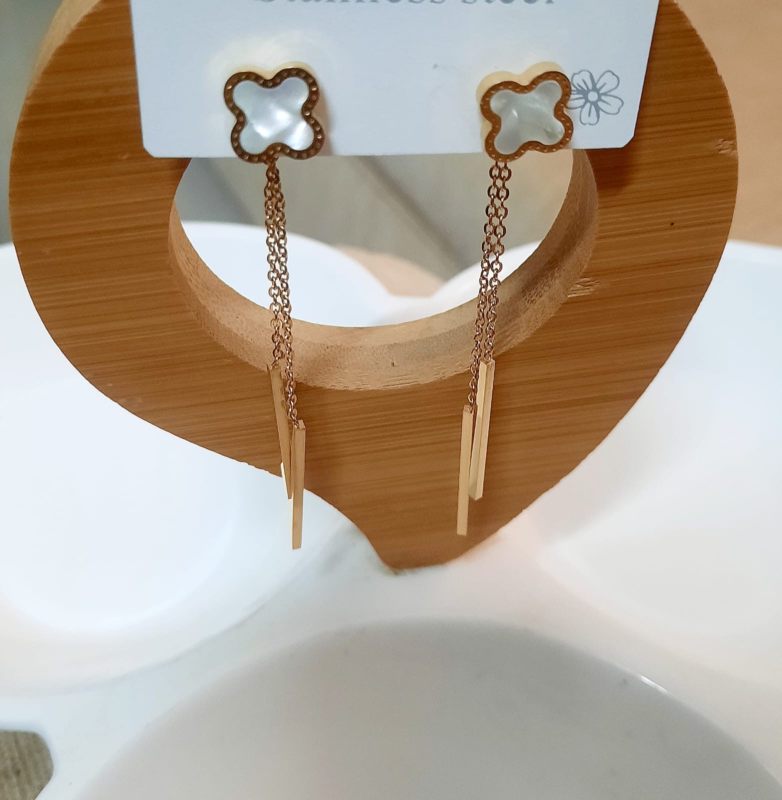 Stainless Steel Earrings ER-35