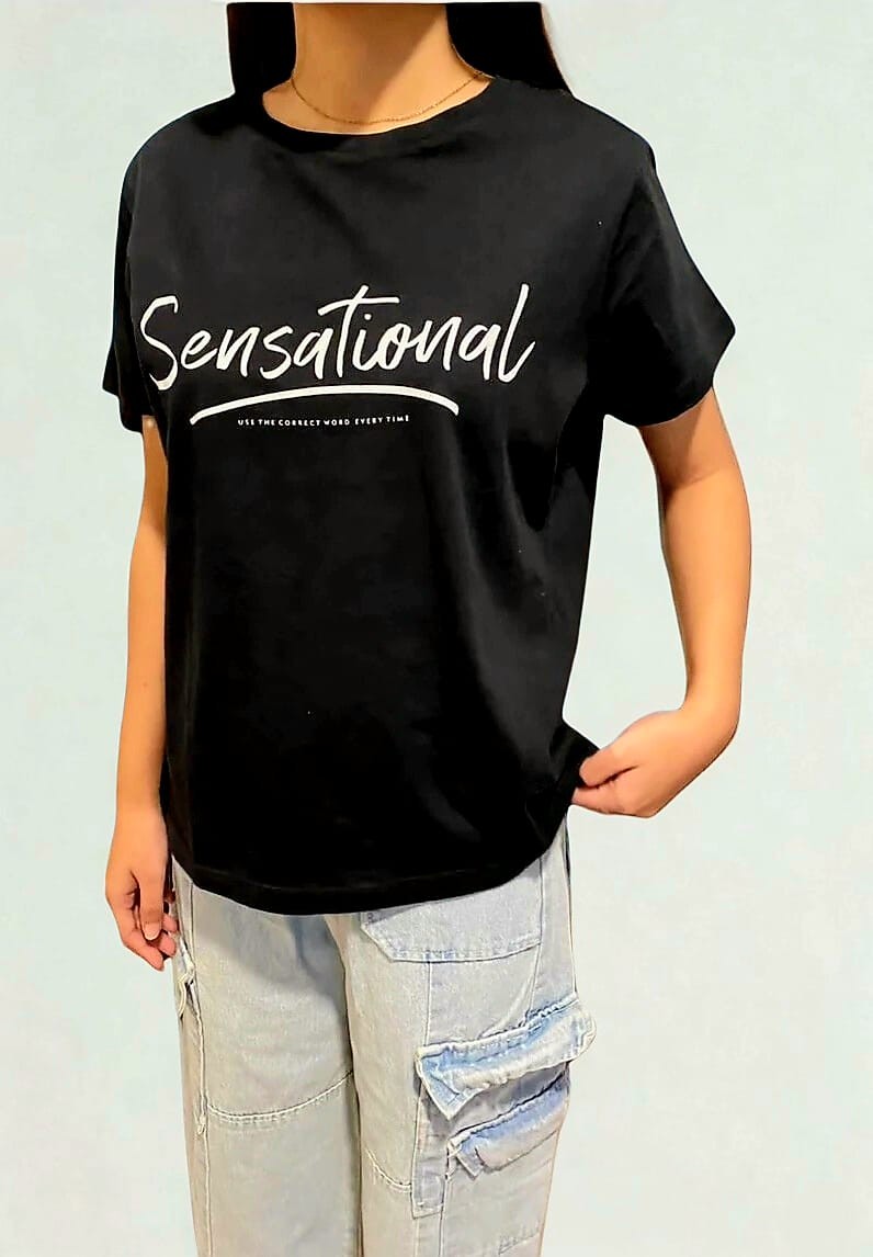 SENSATIONAL  short sleeve Tee WTS-4