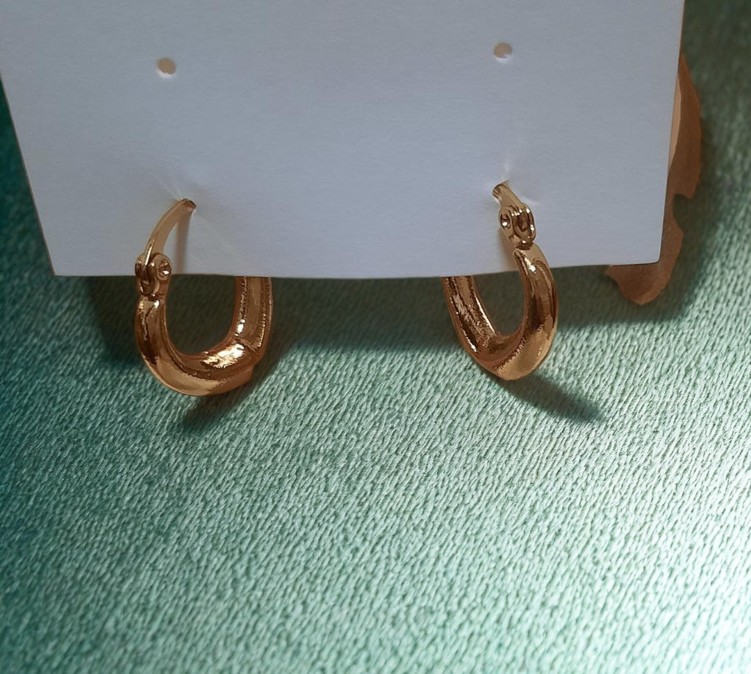 Gold Hoop Earrings ER-44
