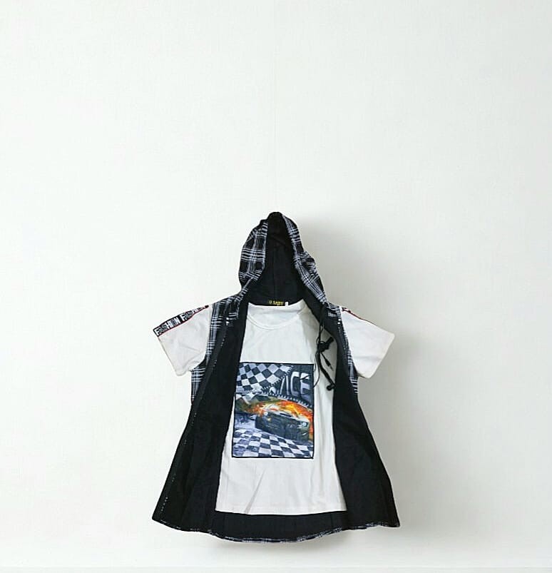 Plaid Hooded Shirt BT-3