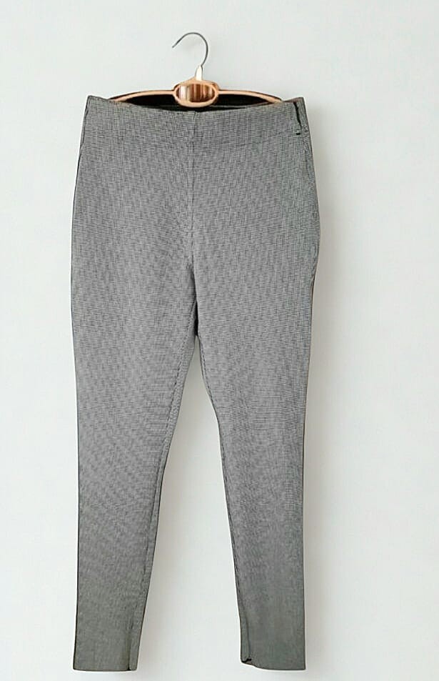 Gray Patterned Trousers LT-2