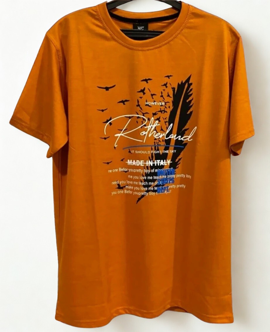 Orange T shirt ROTHERLAND MT-11