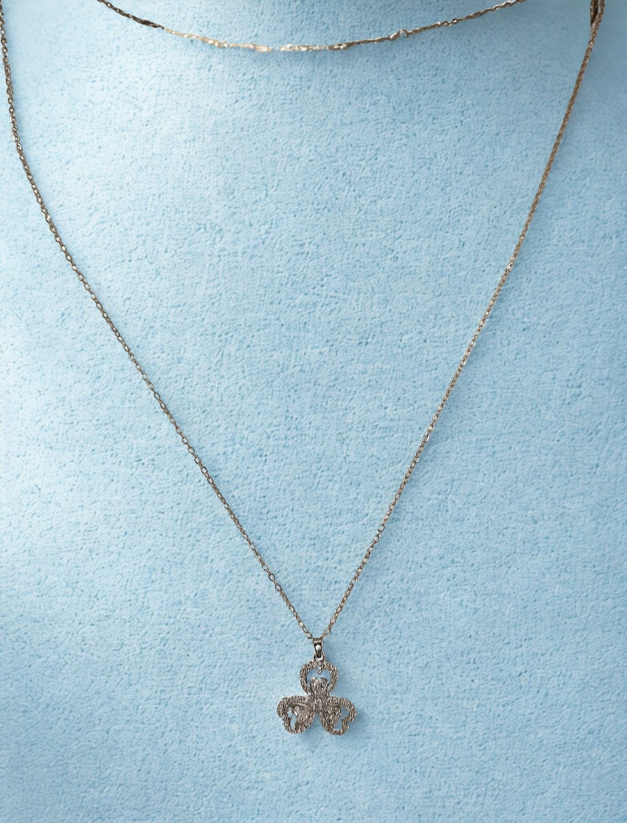 Silver Pendant Necklace NL-88