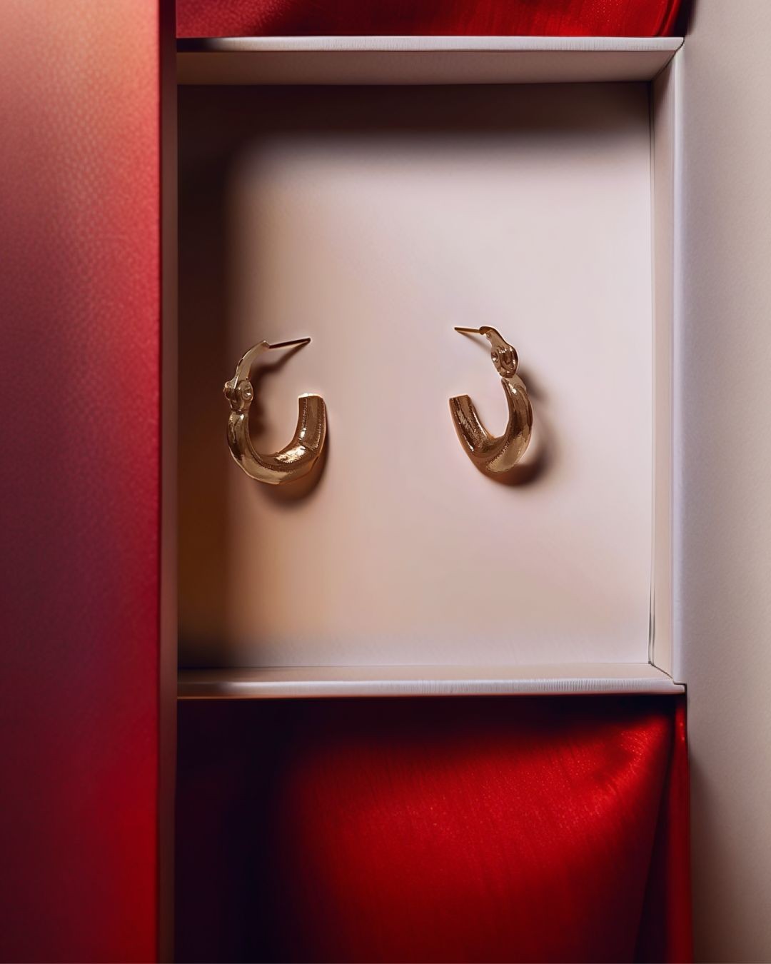 Gold Hoop Earrings ER-44