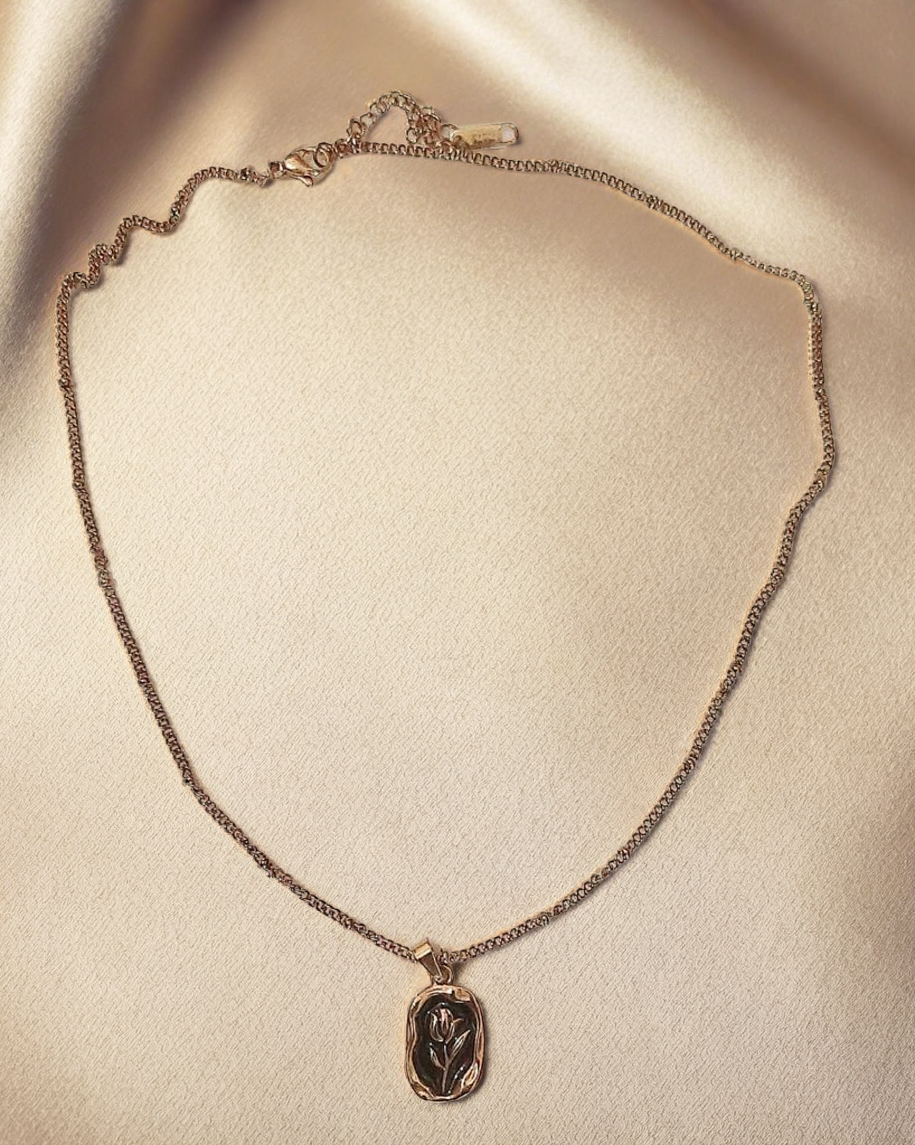 Gold Pendant Necklace NL-46