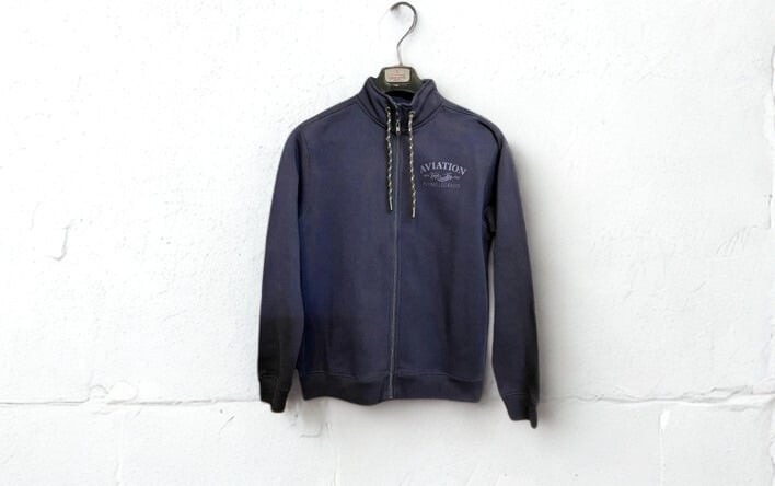 Jacket, Zippered BLUE, MC-1