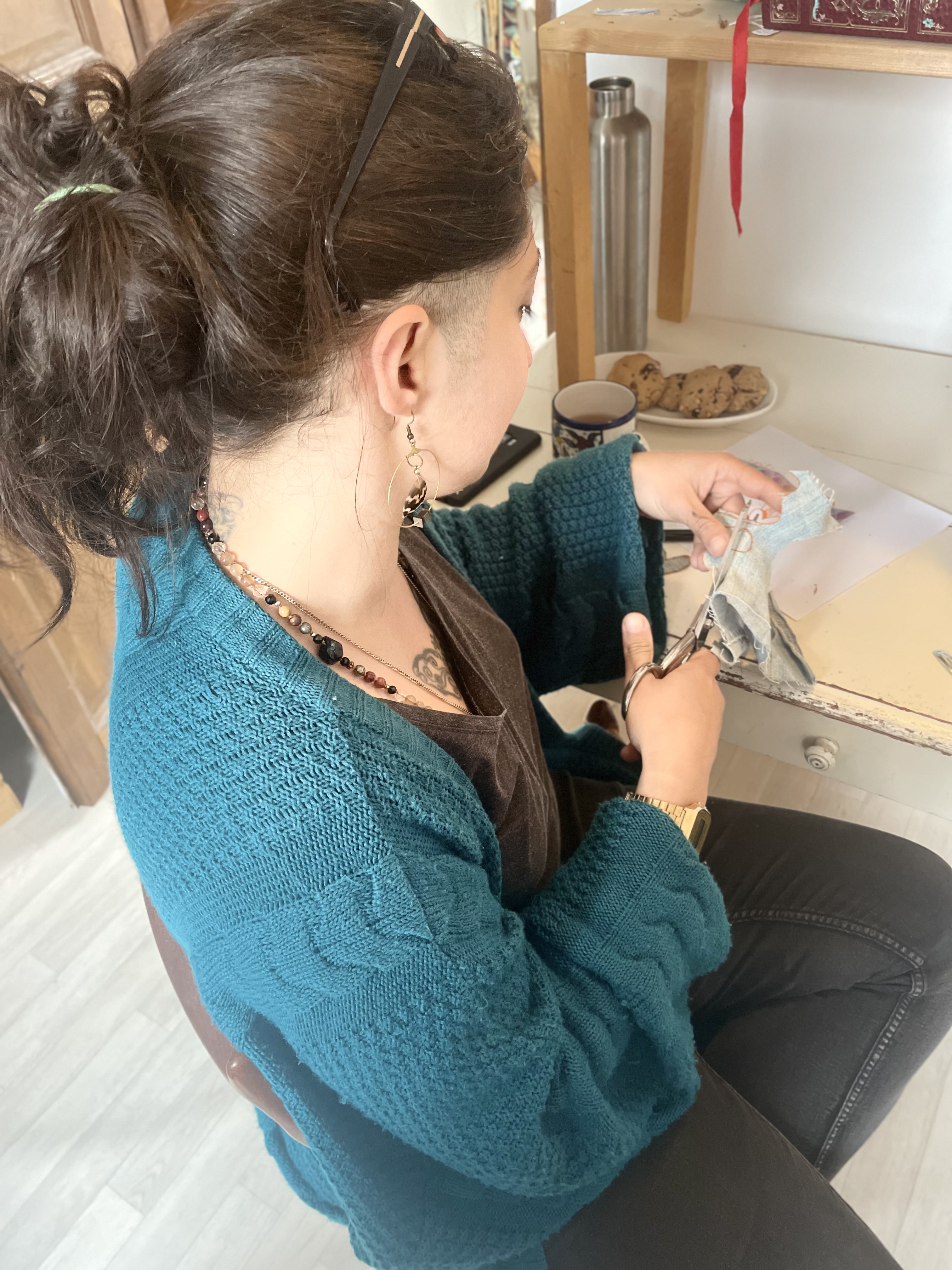 Atelier boucles d'oreilles