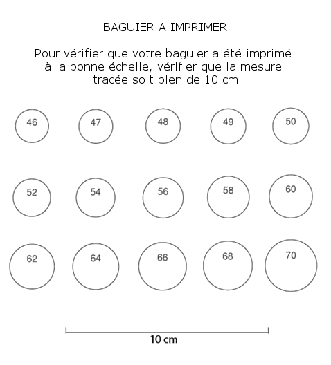 Bague Bulle pétale t.55