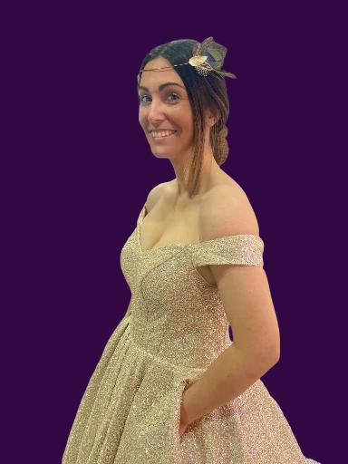 Couronne Athéna plume de paon