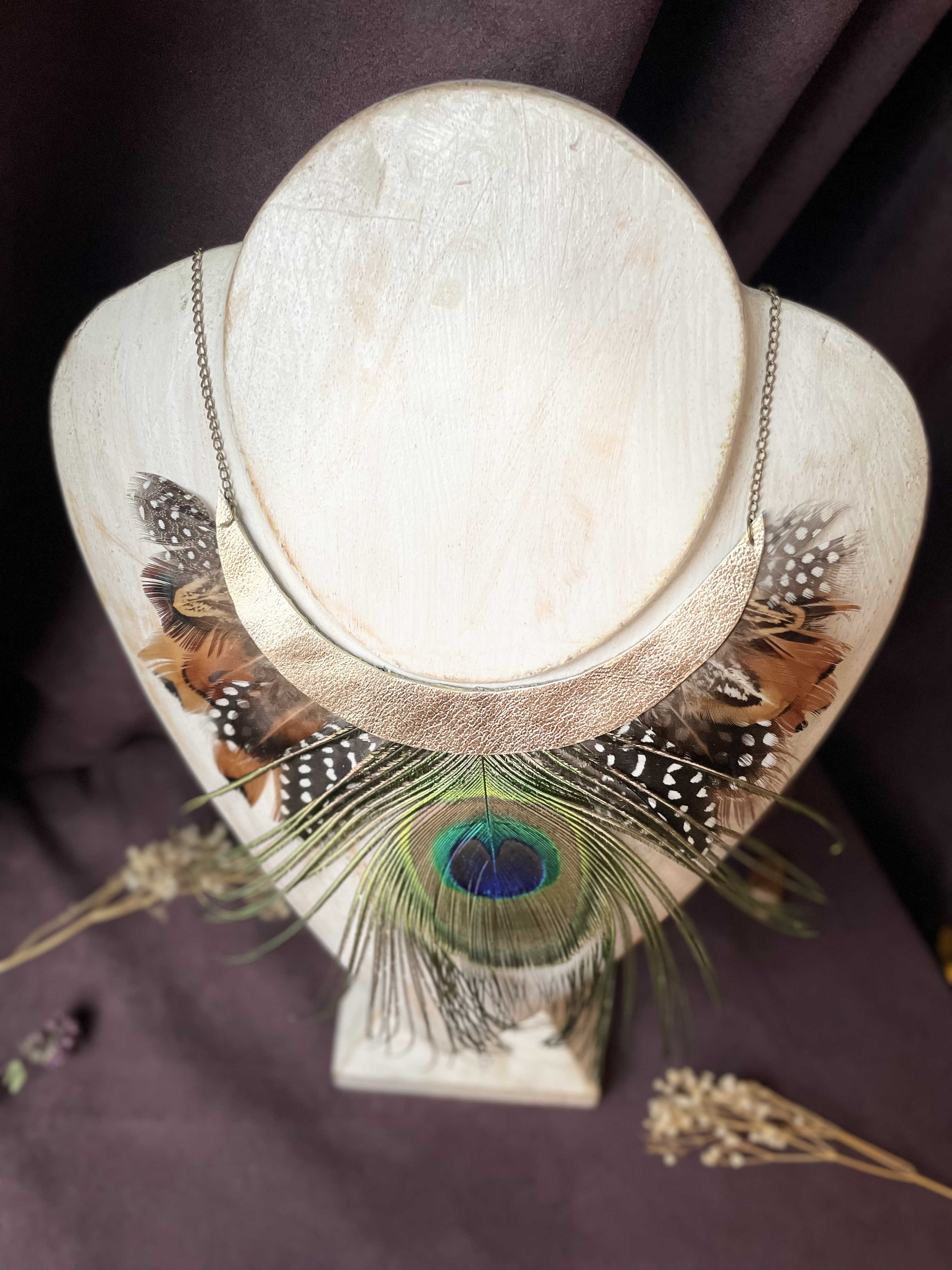 Collier Sourire Paon