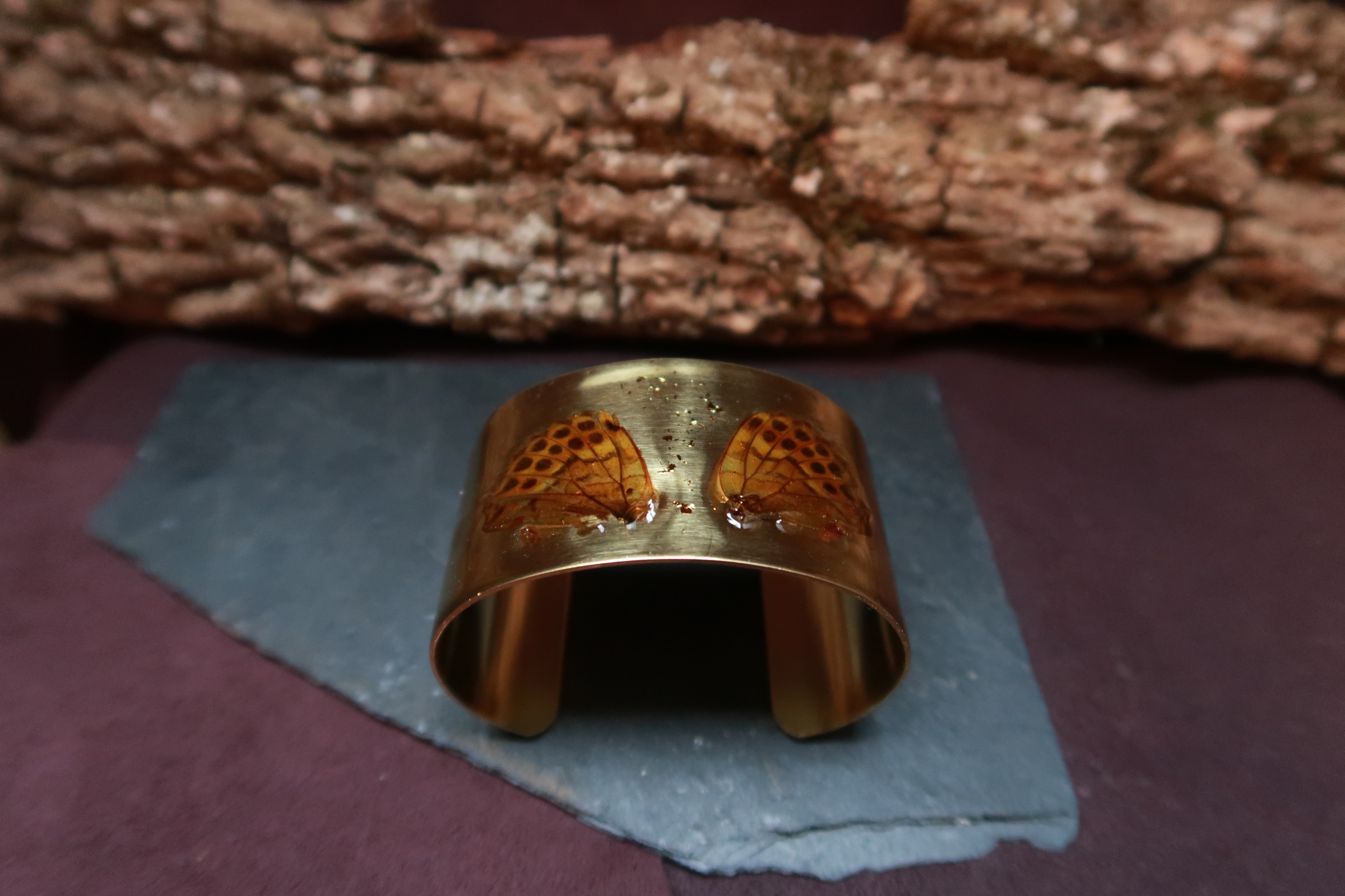 Bracelet manchette Papillon